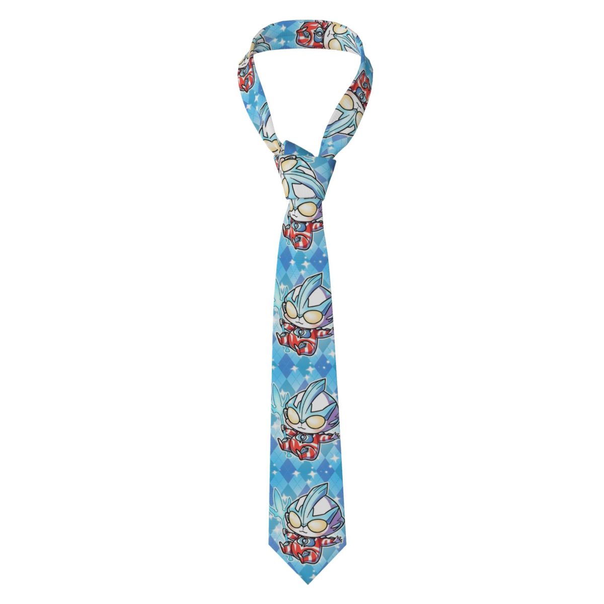 Men Accessories Wedding - Формальный галстук Chibi U-Ultramanes на заказ,