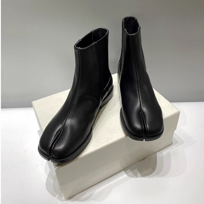 Men'S Accessories Leather - Новые модные ботинки со свиным носом,