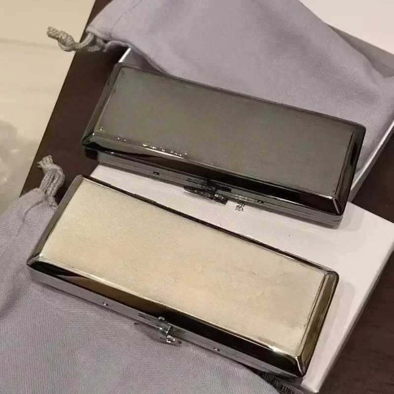 Men'S Accessories High End - Портативная роскошная металлическая сигаретница из сплава,