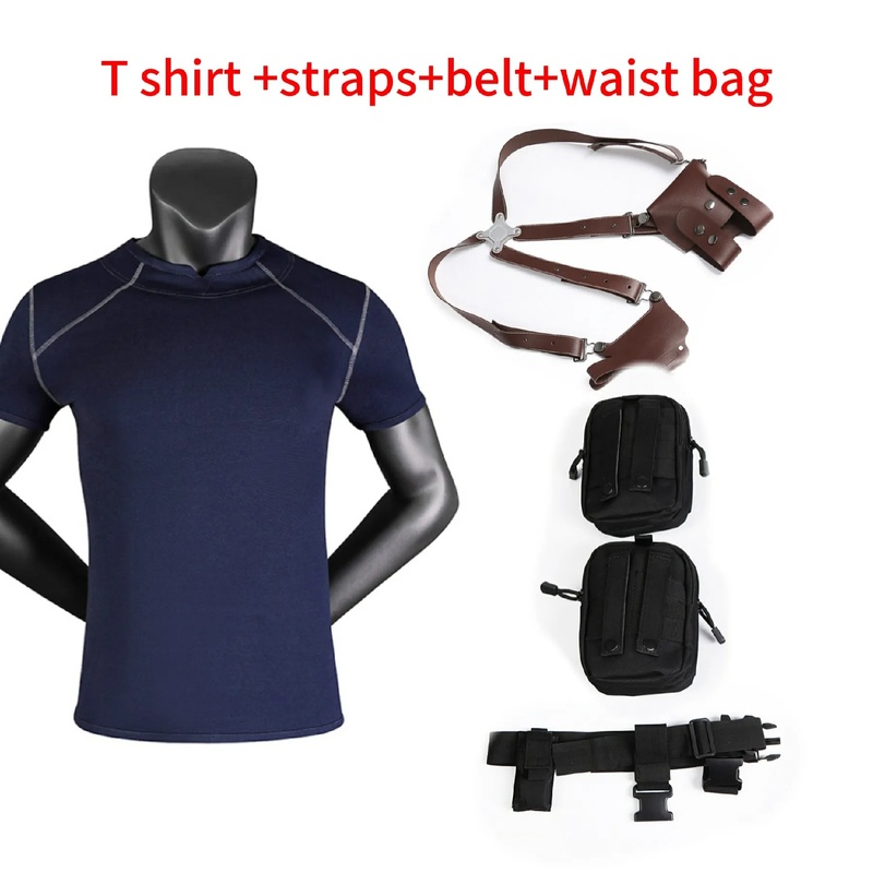 Men Accessories Look - ♥ Новый костюм для косплея Леона
