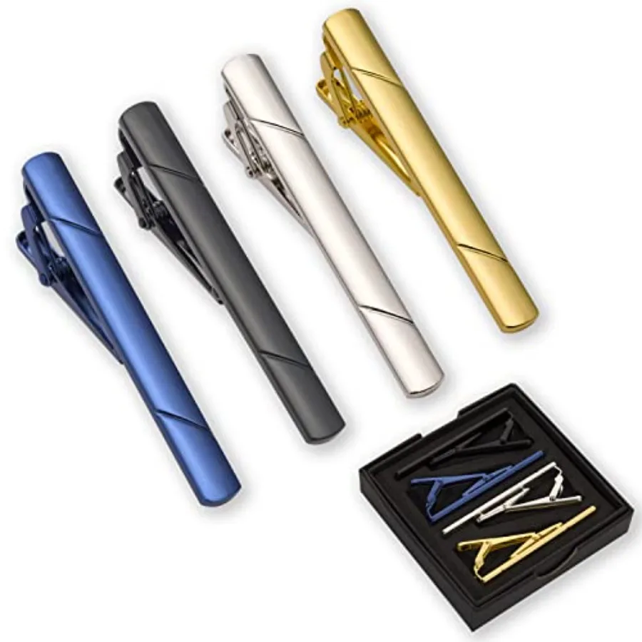 Men Accessories For Gift - Набор из 4 зажимов для галстука
