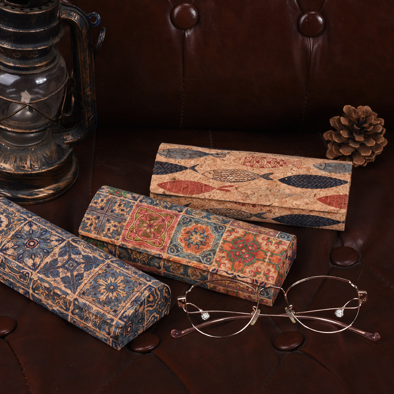 Men Accessories Look - Футляр для очков из натуральной пробки,