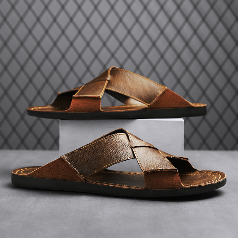 Модные мужские тапочки из нату – обзор и цена Men'S Accessories Leather