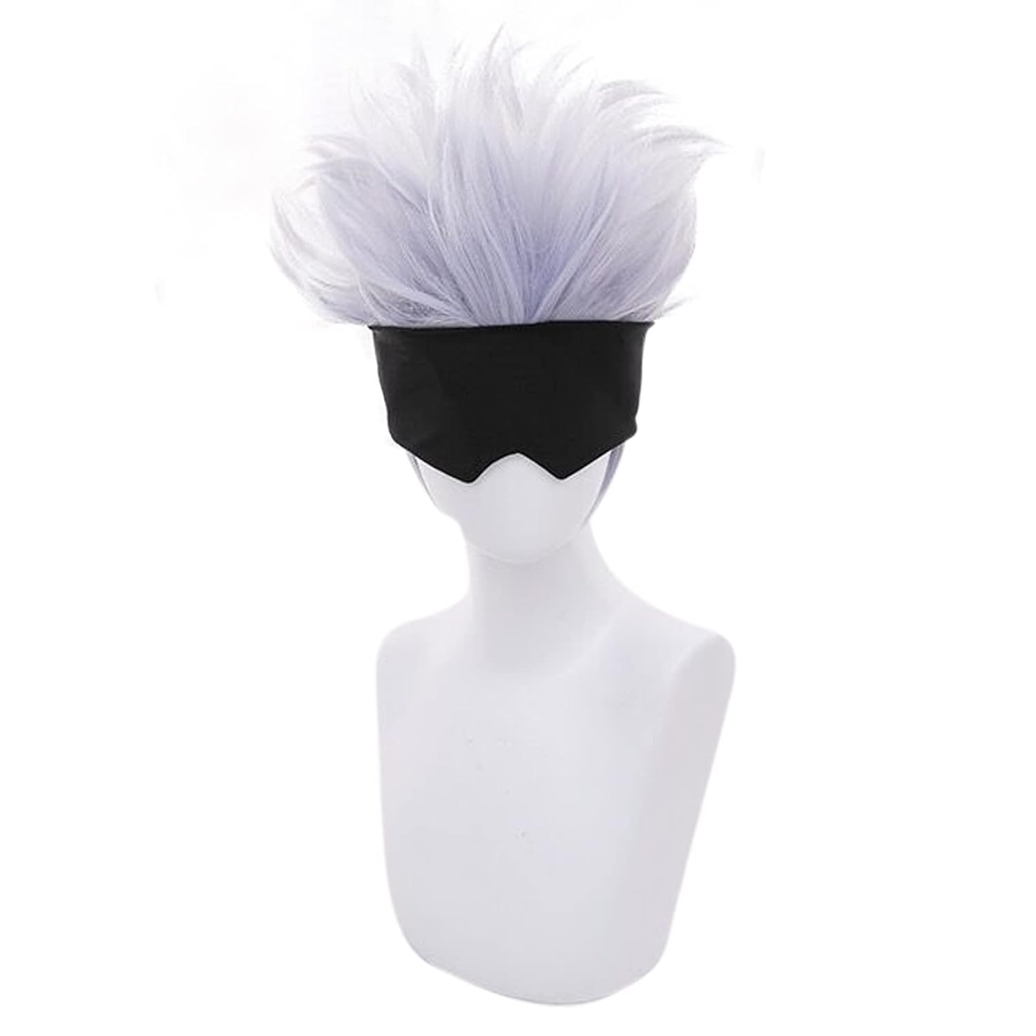 Парик для косплея для мужчин и – обзор и цена Men Accessories In Silver