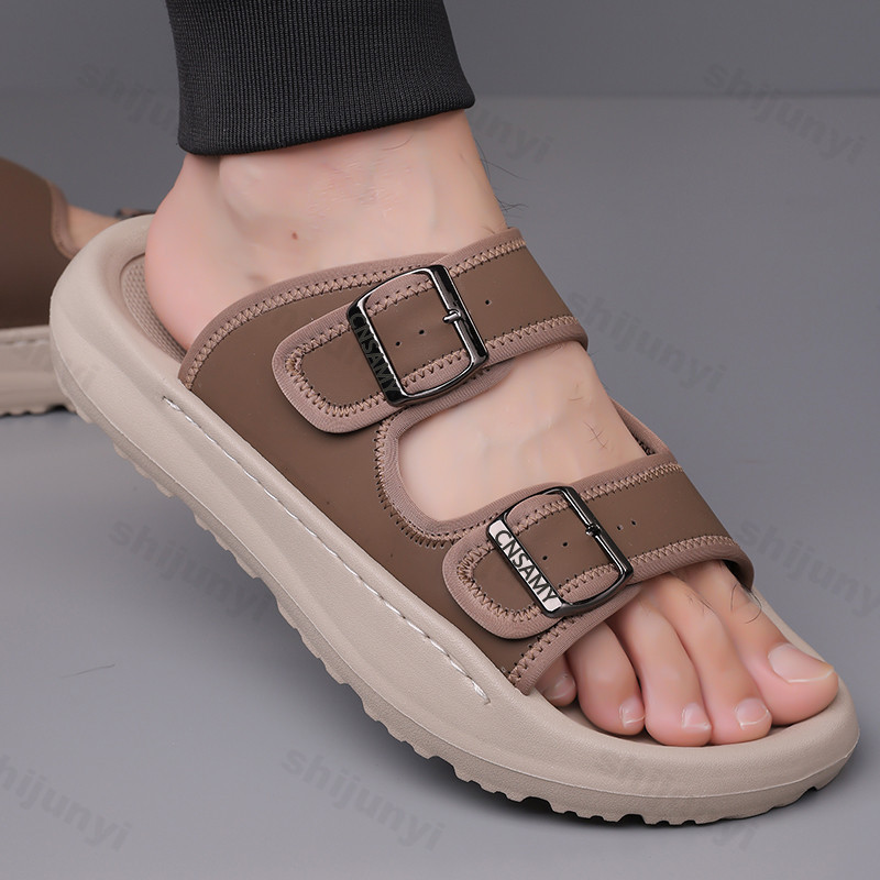 Мужские тапочки, лето 2024, ды – обзор и цена Men'S Accessories Leather