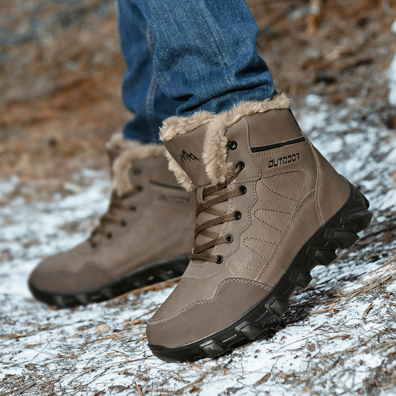 Мужские зимние ботинки, теплые – обзор и цена Men'S Accessories Leather