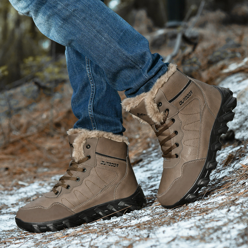 Мужские зимние ботинки, теплые – обзор и цена Men'S Accessories Leather