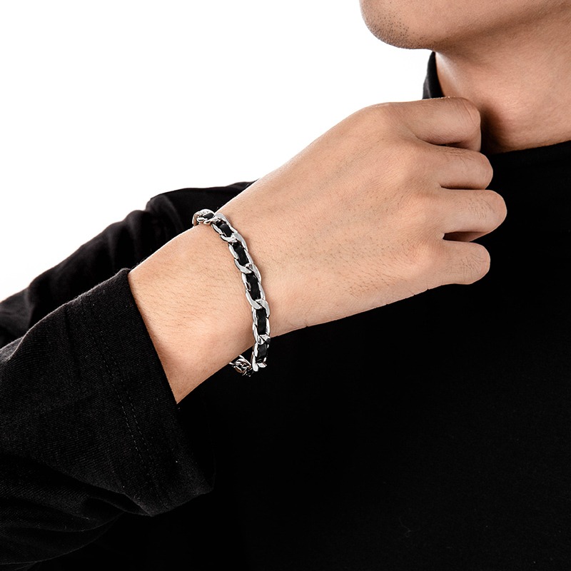 Модный кожаный браслет из тита – обзор и цена Men'S Accessories High End