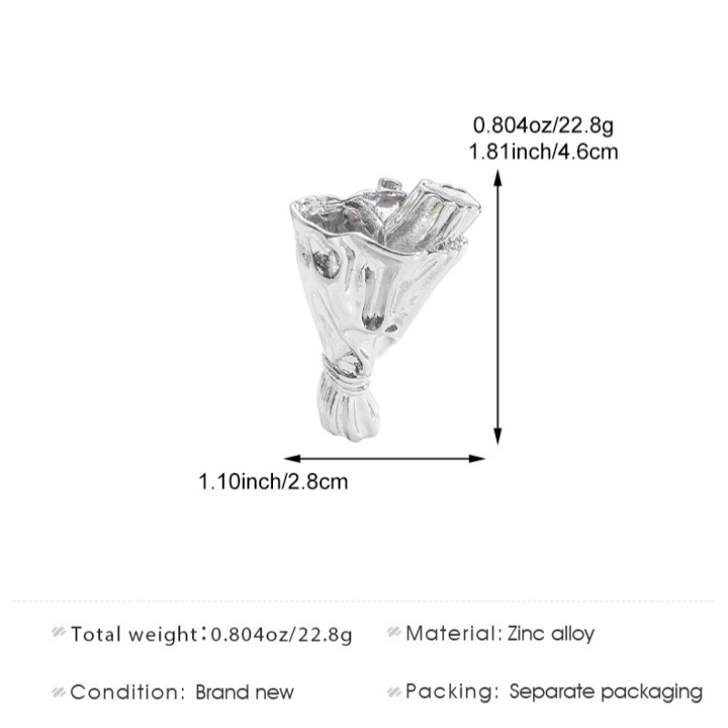 Креативная брошь-цветок для са – обзор и цена Men Accessories Bouquet