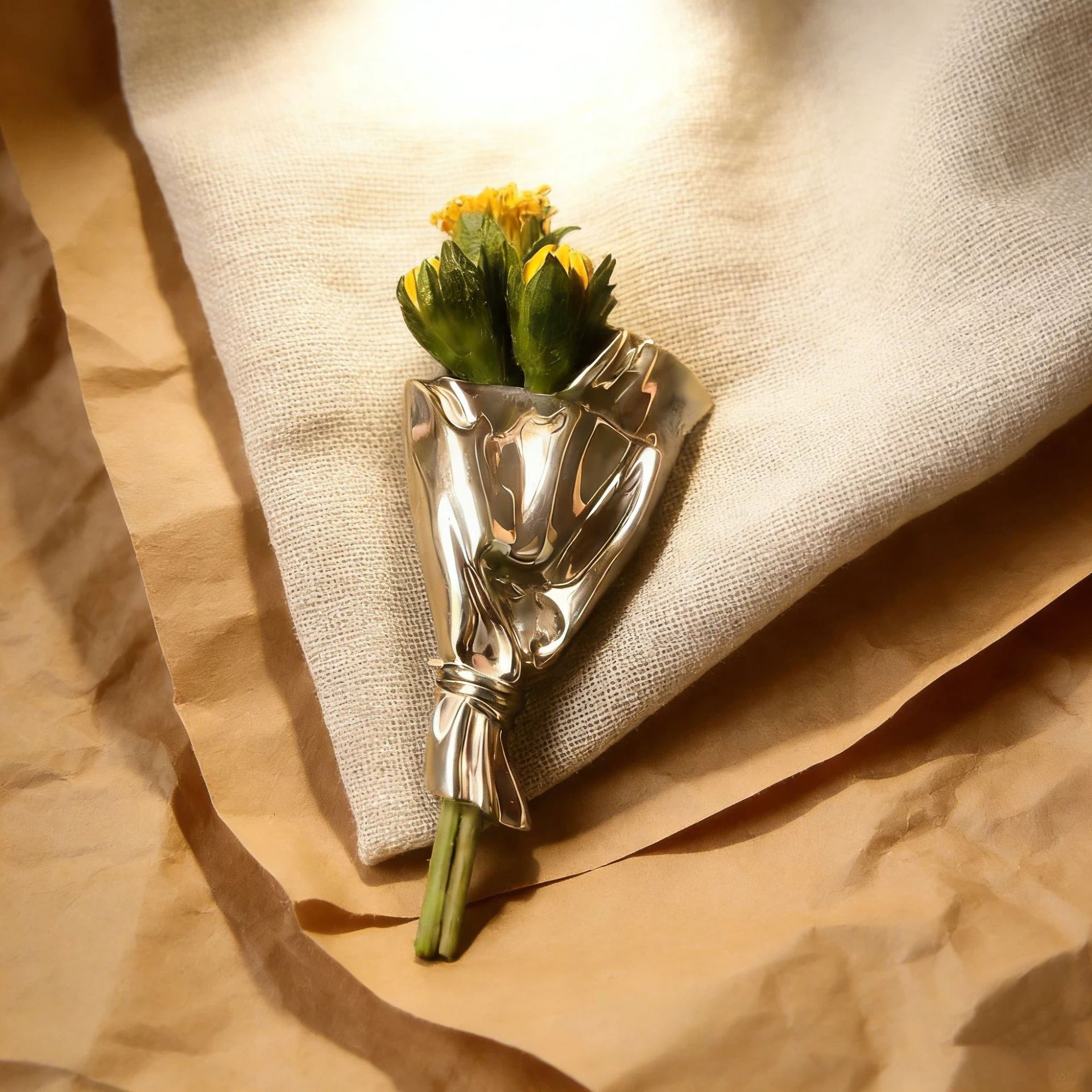 Креативная брошь-цветок для са – обзор и цена Men Accessories Bouquet