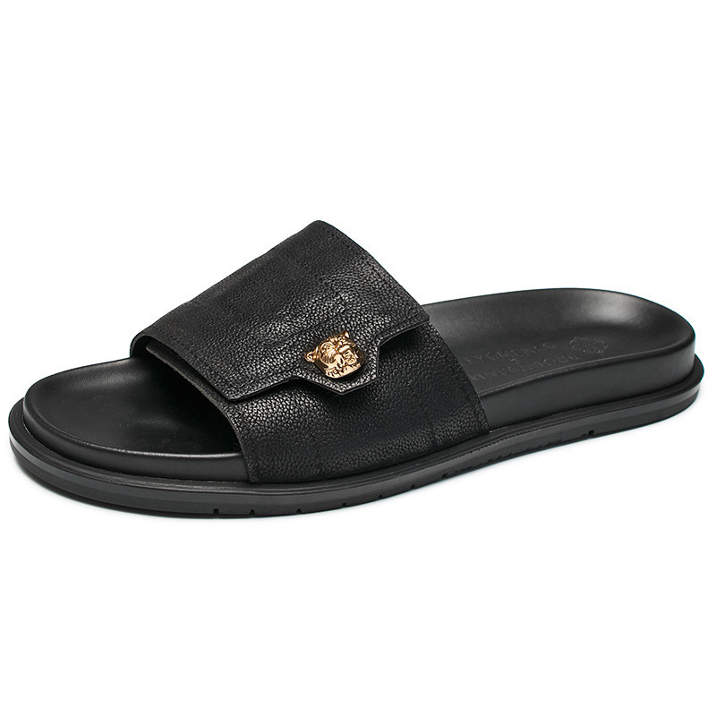 Новинка 2023 года, тапочки из  – обзор и цена Men'S Accessories Leather