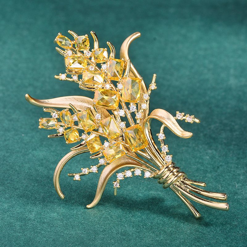 Модные броши с цирконами в фор – обзор и цена Men Accessories Bouquet